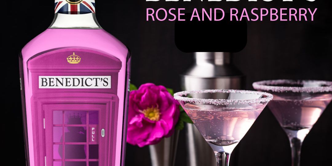 Benedict's-gin-rose-and-Raspberry