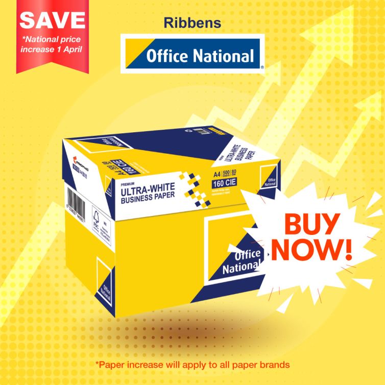 Ribbens Office National Paper Sale